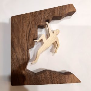 grimpeur déco en bois artisanal