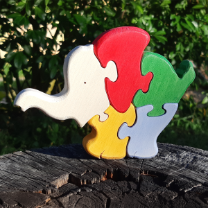 Puzzle elephant