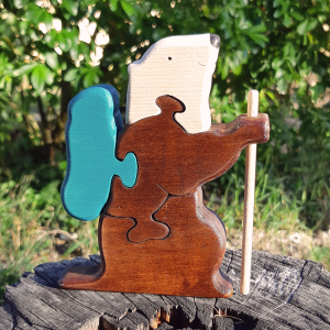 Puzzle 3d marmotte